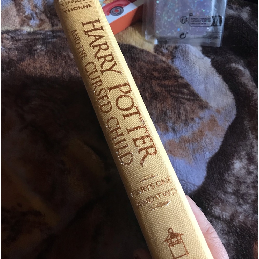 Harry Potter cursed child hardcover book